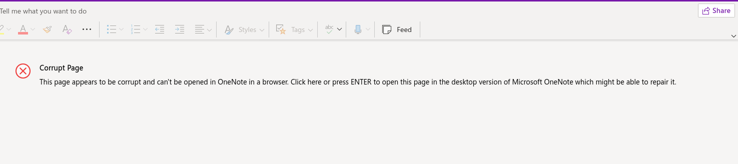 OneNote Notebook Corrupt - Cannot access any notes - Microsoft Q&A