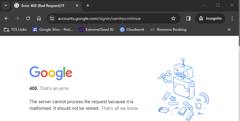 Using Entra ID as our google Idp - Microsoft Q&A