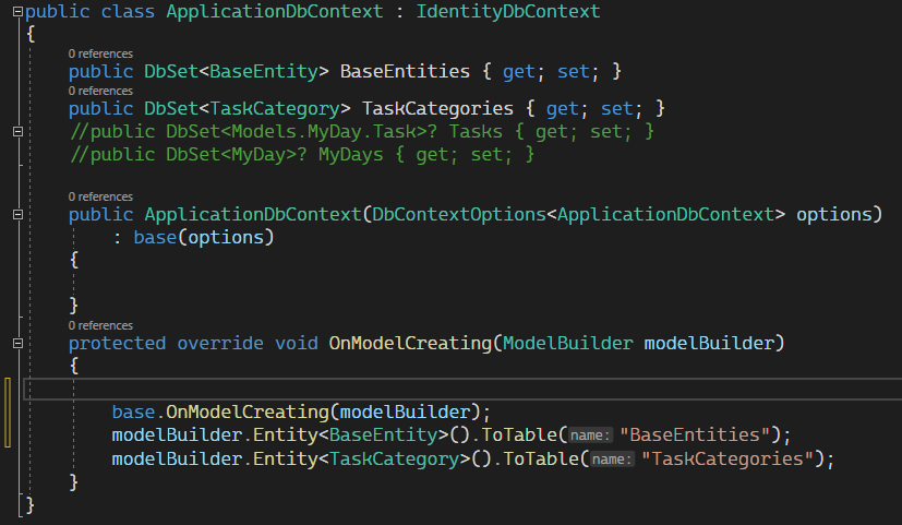 Inheritance Table-per-type can't finde method UseTptMappingStrategy ...