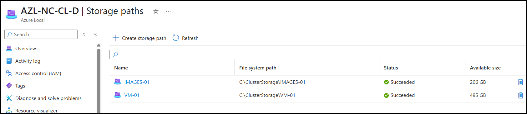 I cannot download a Marketplace Image to my Azure Local 2504 instance ...