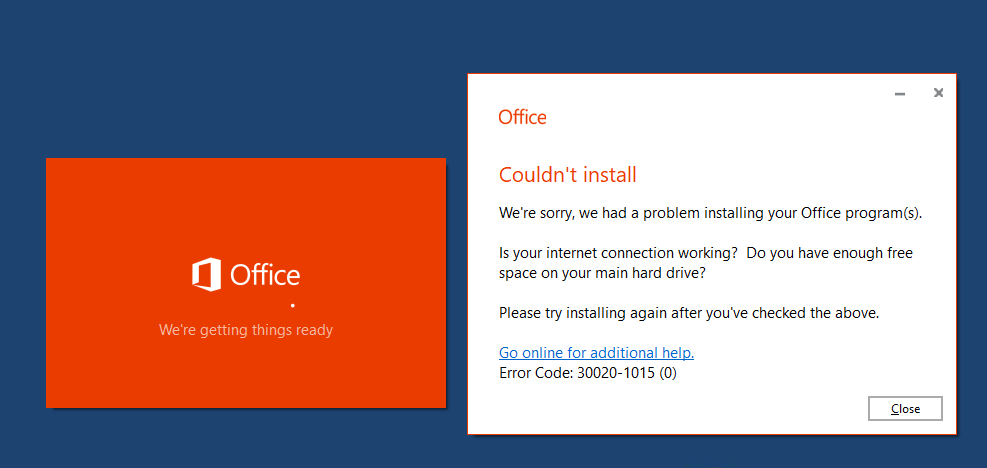 Issue with Installing Office 2019 onto Win11 22H2 - Microsoft Q&A