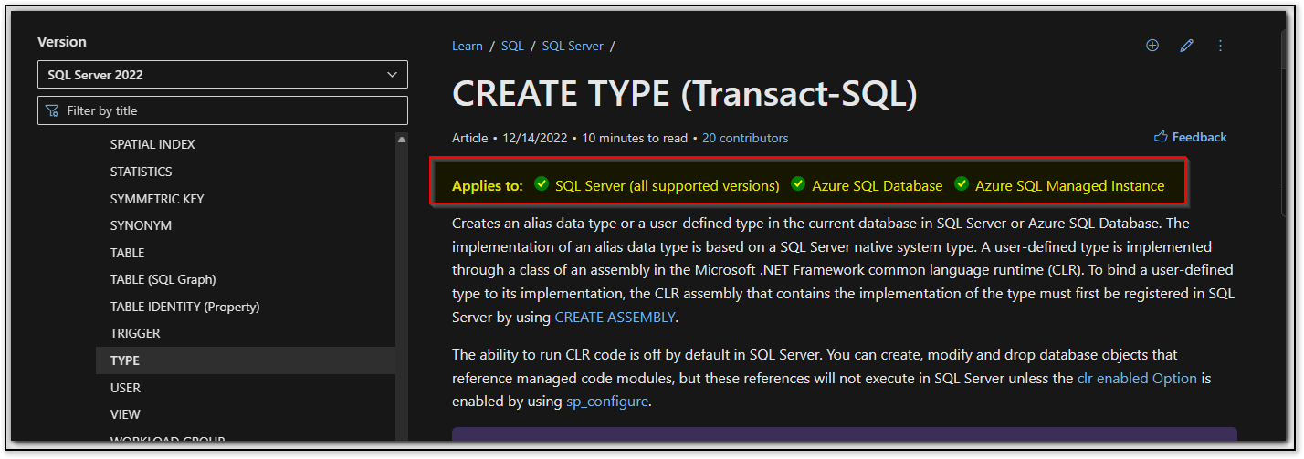 unable-to-create-user-defined-table-type-in-azure-synapse-dedicated-sql