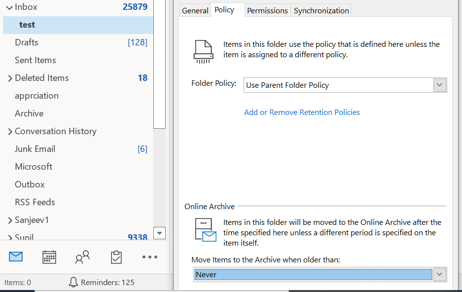 Retention Policy Microsoft Q&A