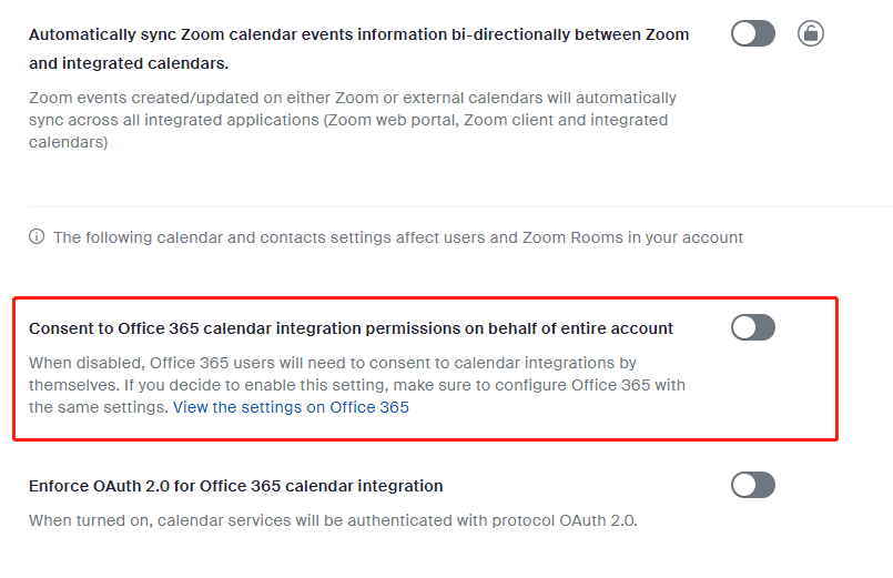 How to configure Azure auto-conesent permission with Zoom only ...