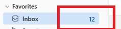 Outlook Inbox