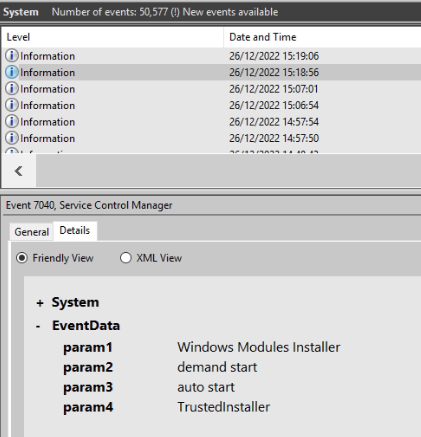 Trusted installer service causes communication timeouts - Microsoft Q&A