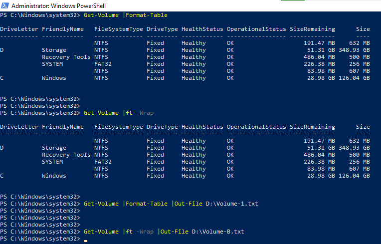 powershell output to file utf-8