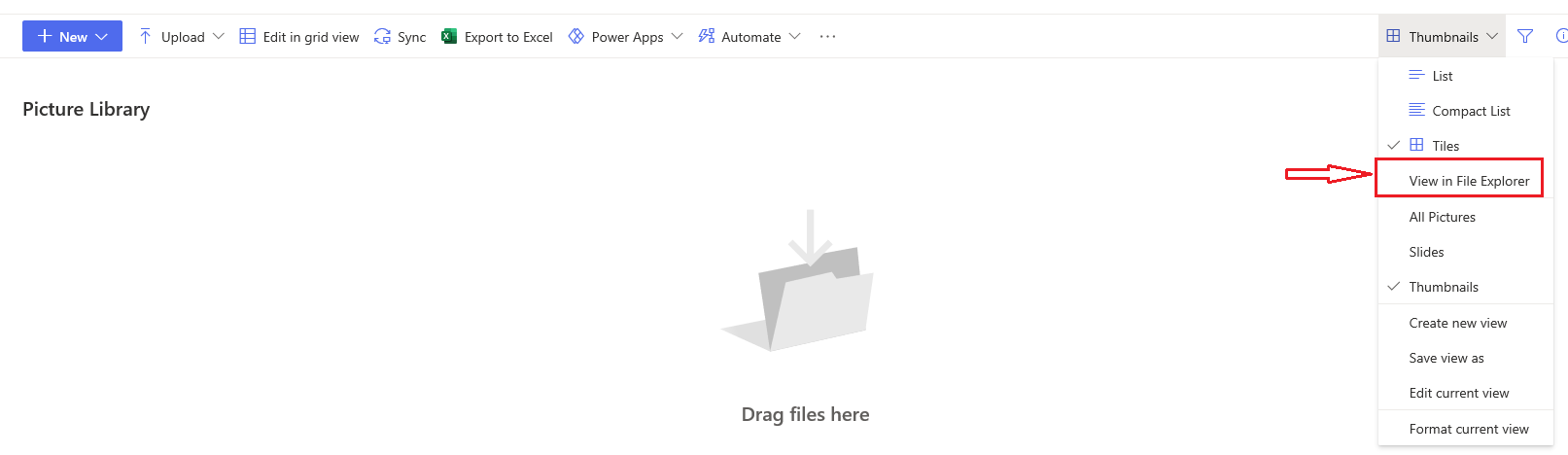 Move from Document library to Picture library - Microsoft Q&A