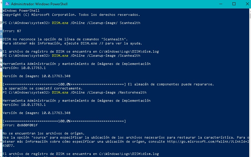 Error 0x0000000000000000 la memoria no se pudo read / Windows 10 ...