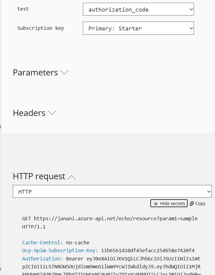 Azure APIM Developer Test console, OAuth2.0 server stopped working Microsoft Q&A