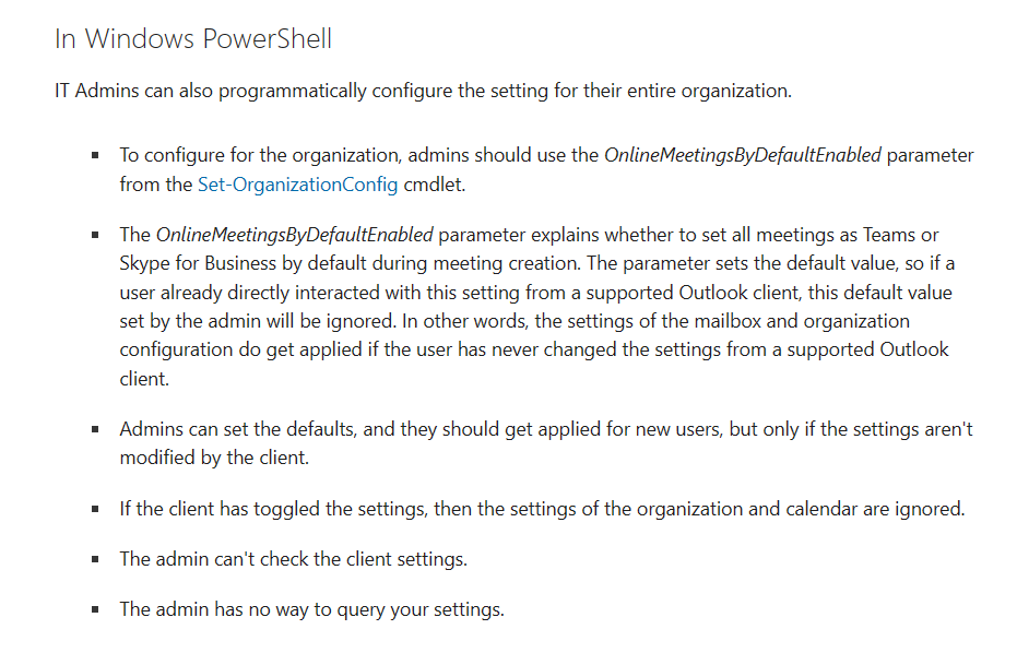 How to disable auto teams meeting created in Outlook new meeting ...