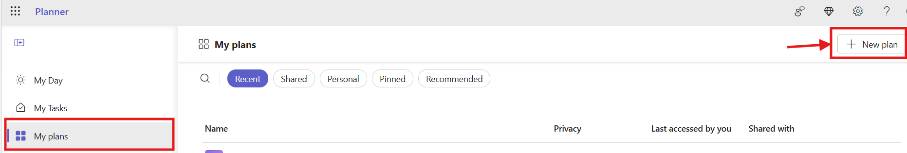 Microsoft Planner won't create a Plan - Microsoft Q&A