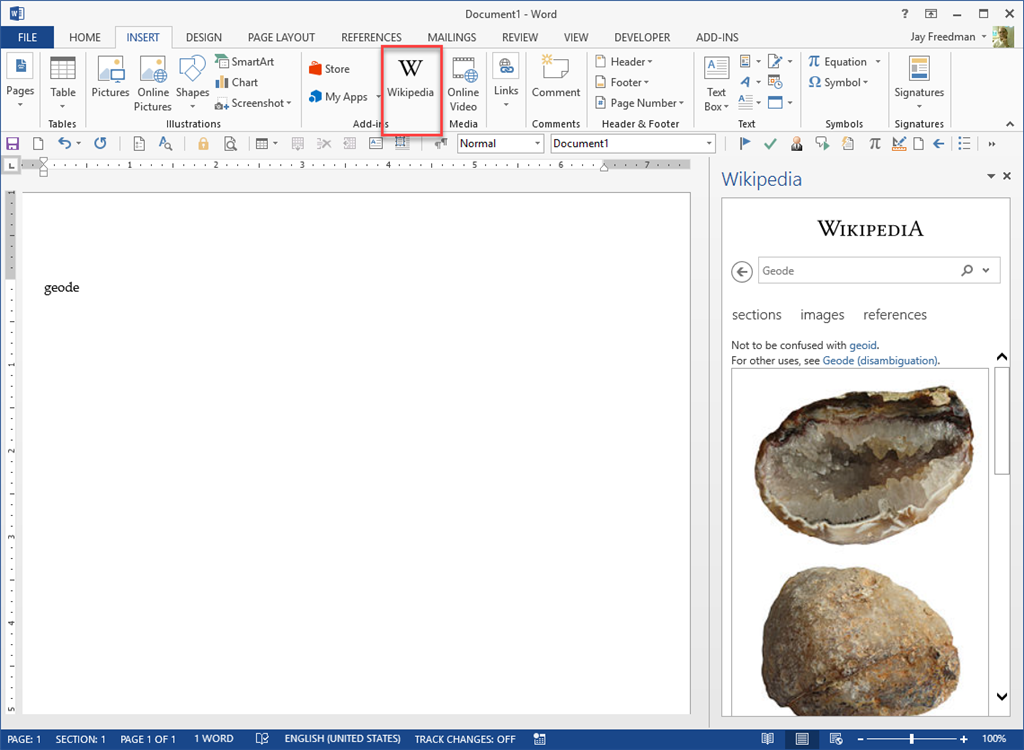 How to add Wikipedia to WORD2010 Research Sites - Microsoft Q&A