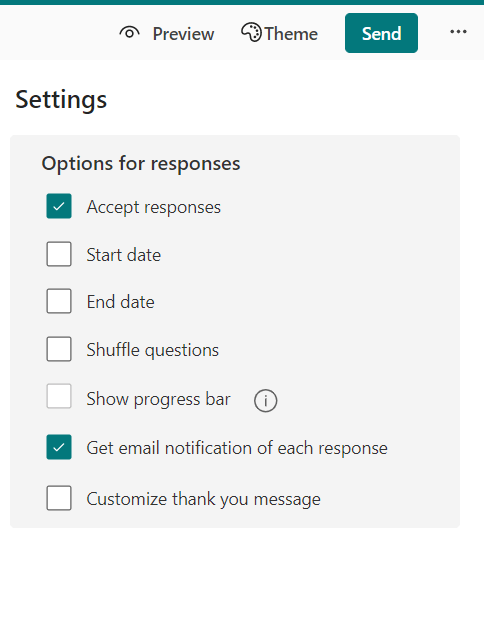 Share a notification, when a new Forms got filled by colleagues ...