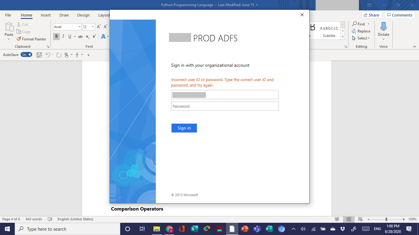 Can’t login to School Microsoft Account - Microsoft Q&A