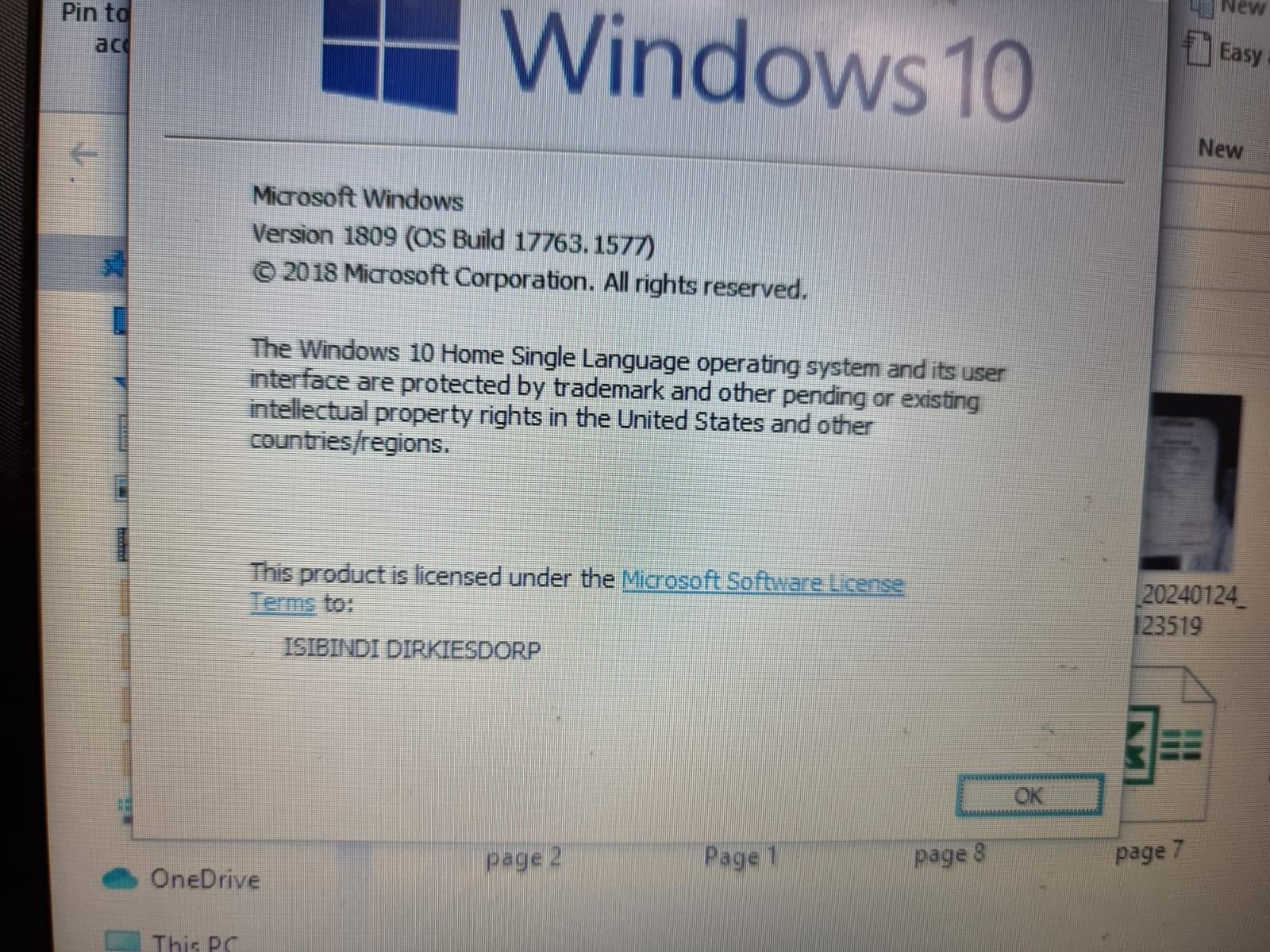 Good day, I have been trying to update a laptop for a windows update ...