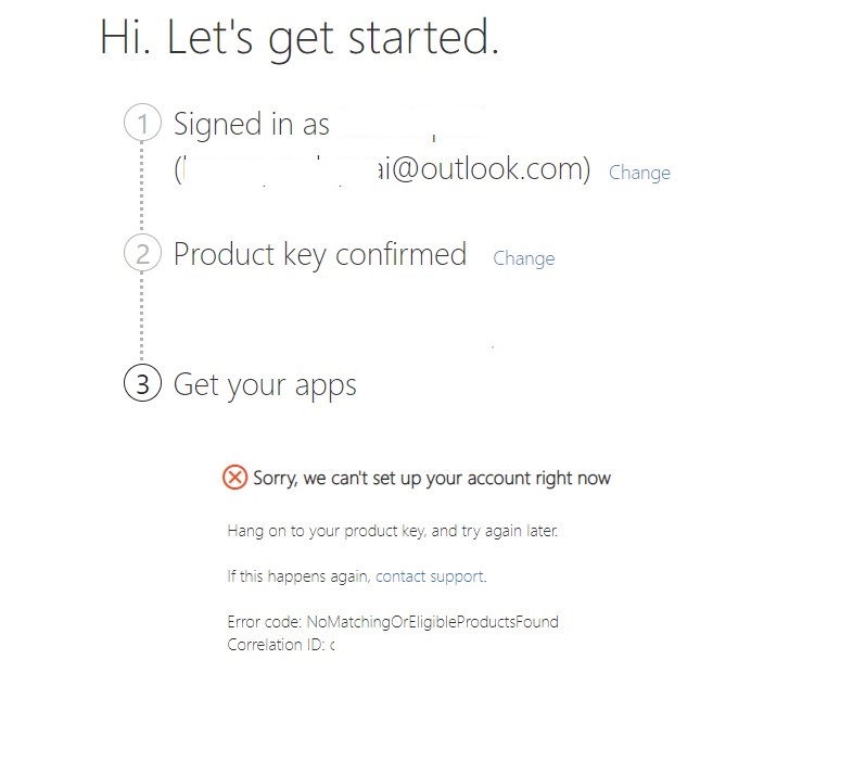 Can't install Office 365 - Microsoft Q&A