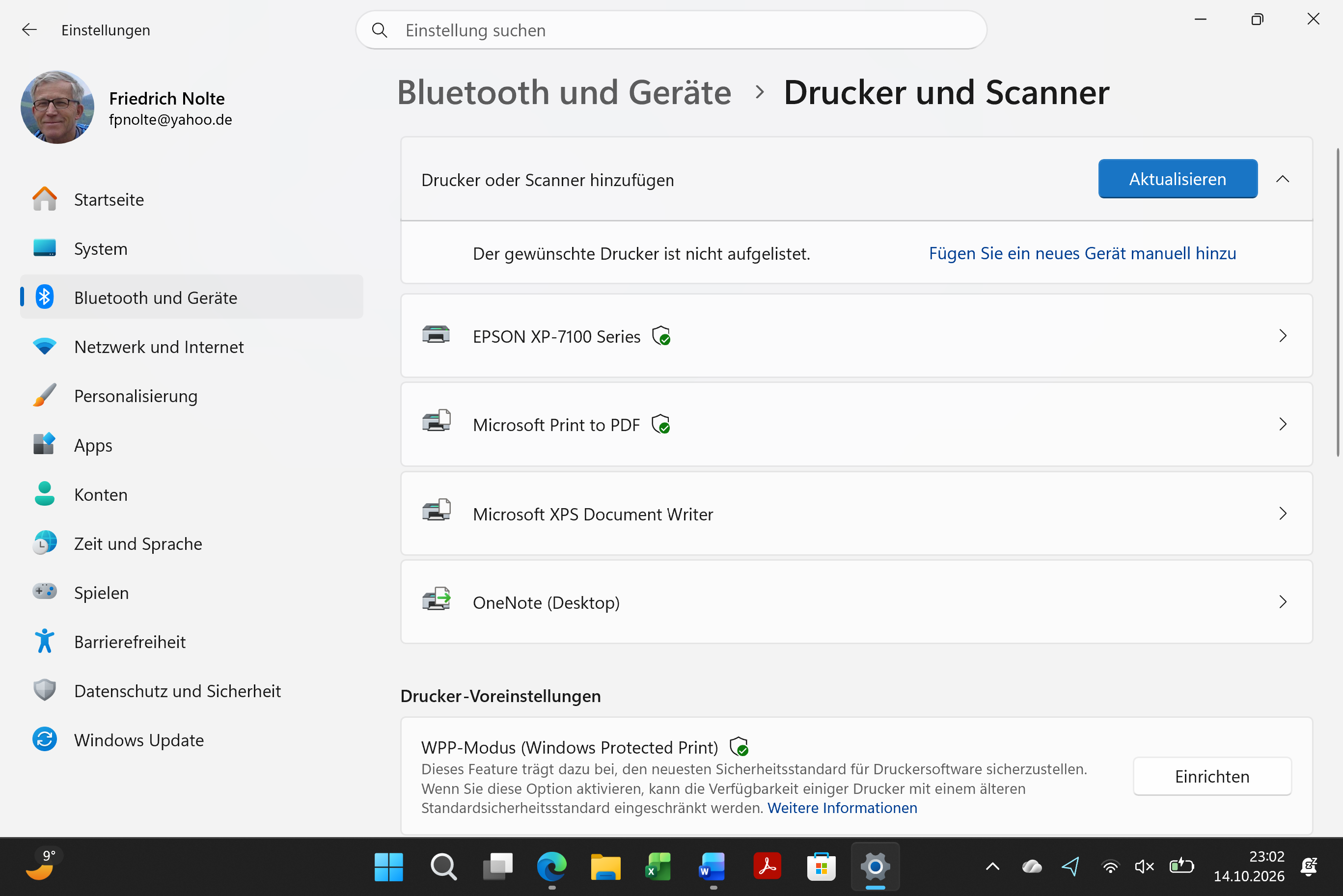 Screenshot 2026-10-14 230222EinstellDrucker+Scanner