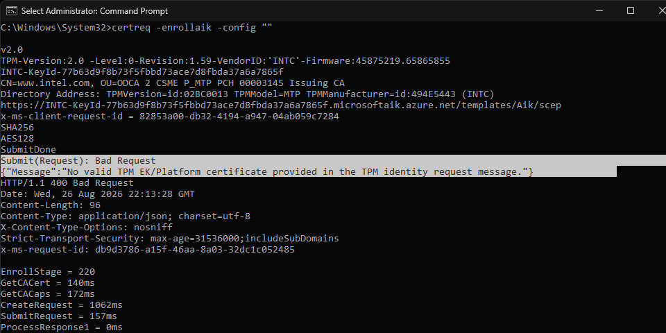 Select Administrator_ Command Prompt 8_26_2026 6_15_35 PM