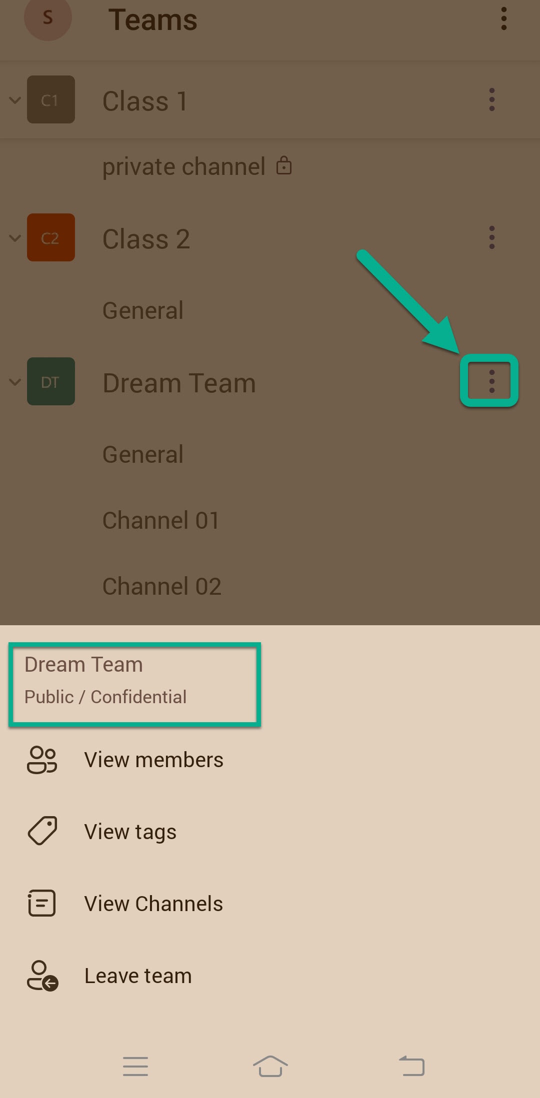 Teams application in Android - Microsoft Q&A