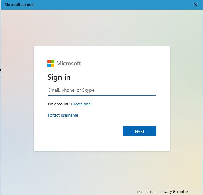 What's preventing a successful sign-in using my MS account under ...