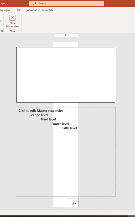 Powerpoint 365 Notes Master Page Defaults to Odd Size - Microsoft Q&A