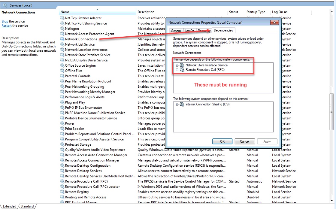 Internet issues after using 'last known good configuration' - Microsoft Q&A