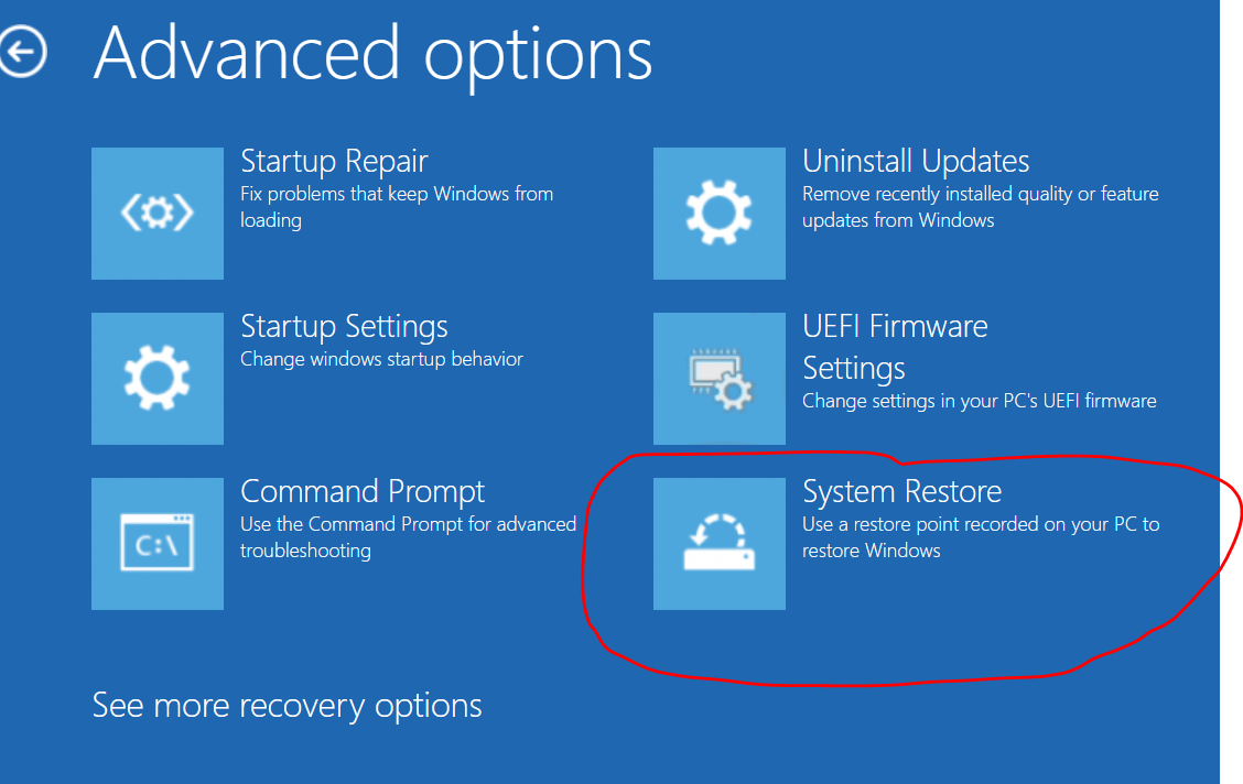 Windows 10 Boot Loop - Microsoft Q&A