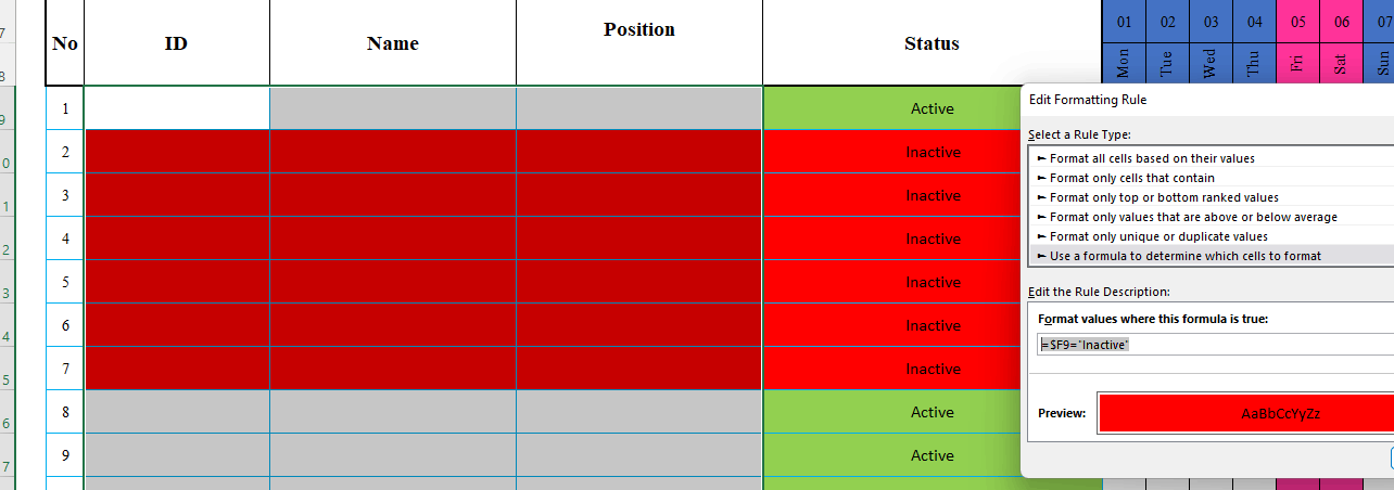 Automatically link a cell color to another in Excel - Microsoft Q&A