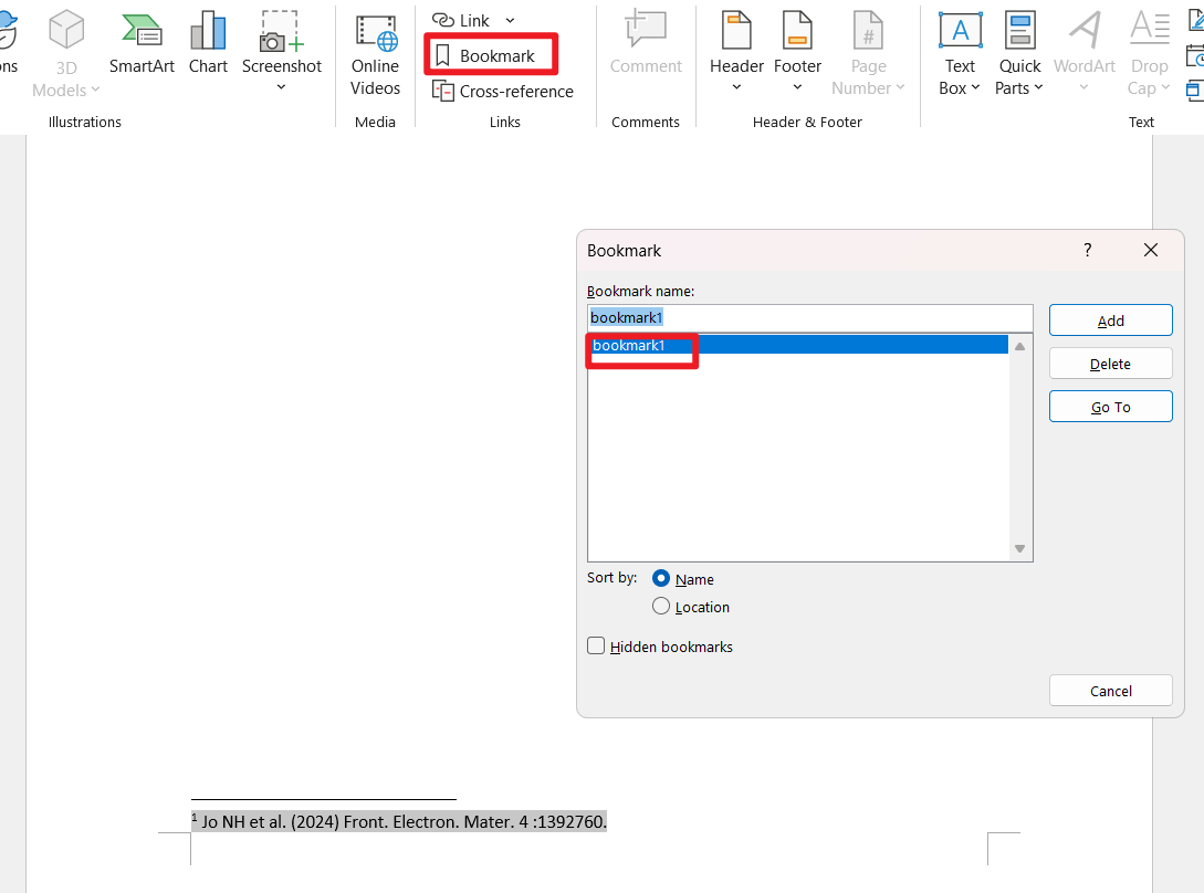 Cross reference doesn't work as footnote - Microsoft Q&A