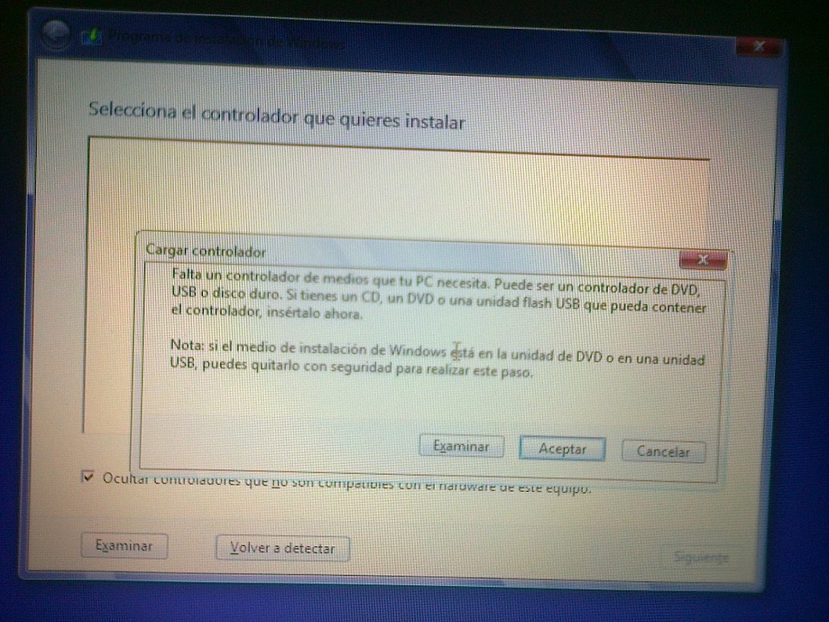 Error al instalar Windows 8 Pro x64 en Notebook HP ENVY dv6-7382la