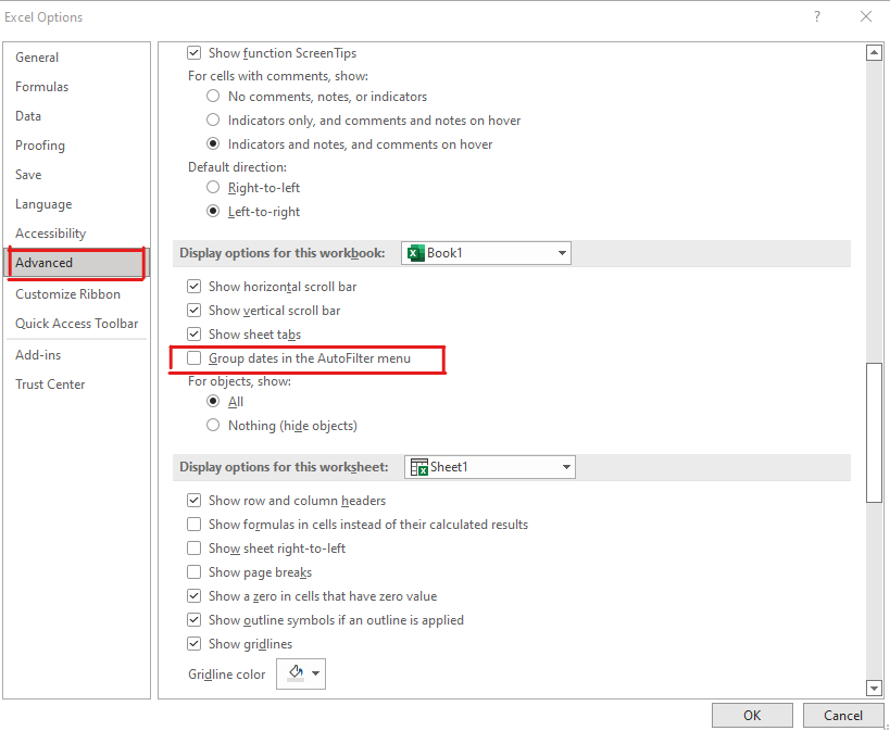 Date Filter Drop Down - Microsoft Q&A