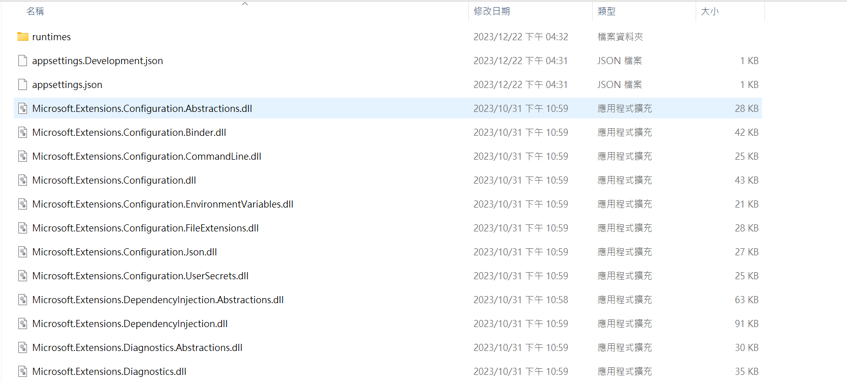 dll list