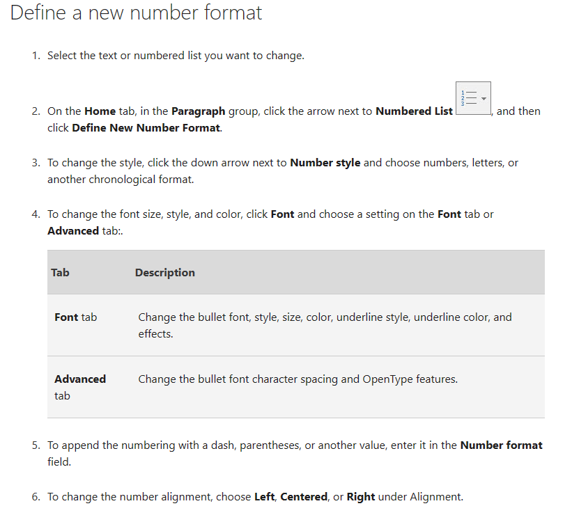 How do I number a document with alphanumeric numbering? - Microsoft Q&A
