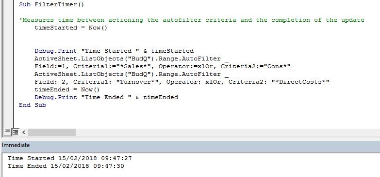 Excel 2016 filter takes too long to change filtering - Microsoft Q&A