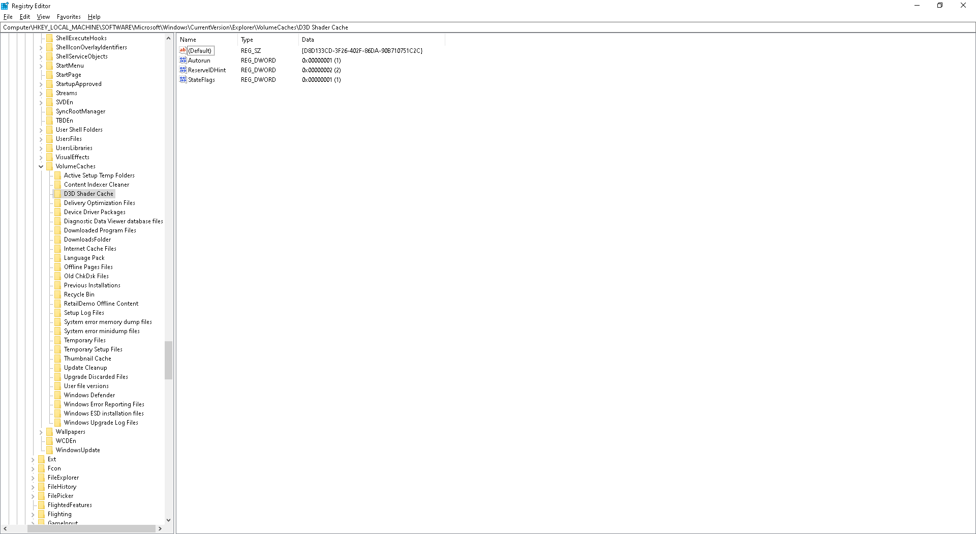 Adding All Disk Cleanup Settings to Manually Clean up the Unneeded ...