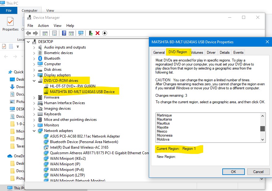 DVD not being detected - Microsoft Q&A