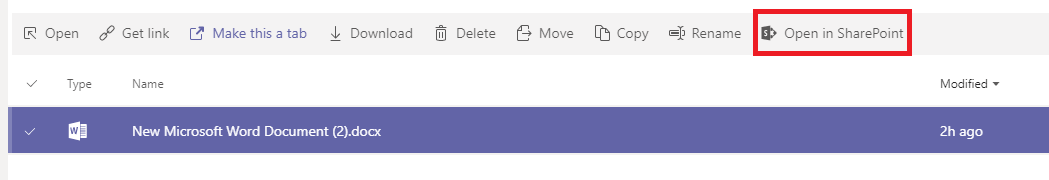 Stop sharing a file in teams - Microsoft Q&A