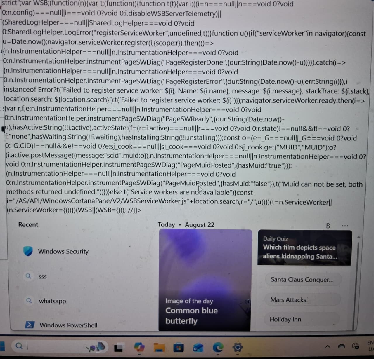 error