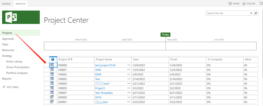 I created multiple Project tabs in the MS Teams app. How can I connect ...