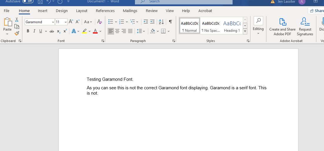 Fonts not showing properly in Microsoft Word - Microsoft Q&A