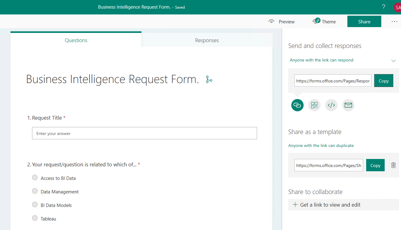Cookies & Branching MS Forms - Microsoft Q&A