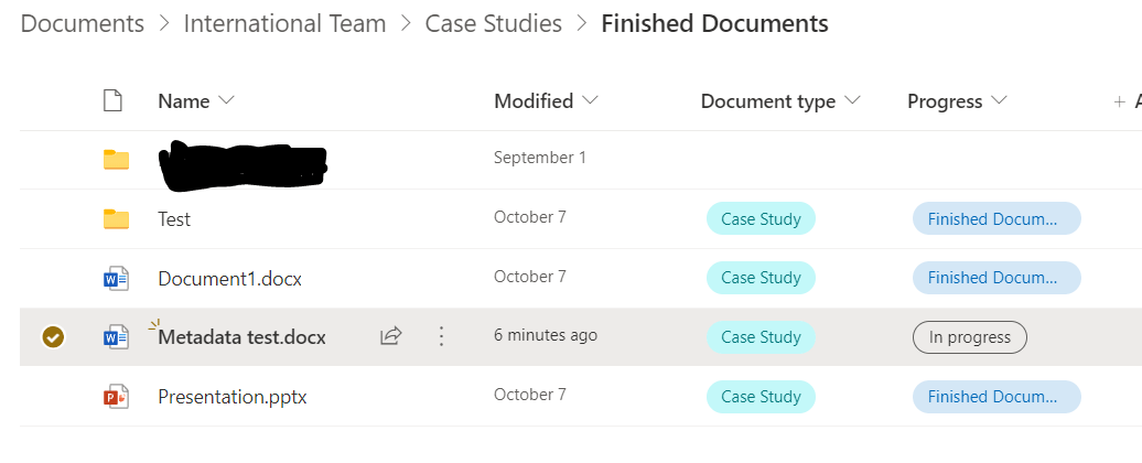 Automatically tag MetaData based on file path - Microsoft Q&A