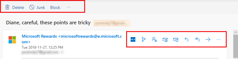 Customize the Command bar above the reading pane? - Microsoft Q&A