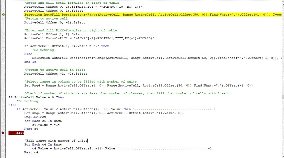 How do I fix Office 365 Excel AutoFill error 1004 in VBA macro ...