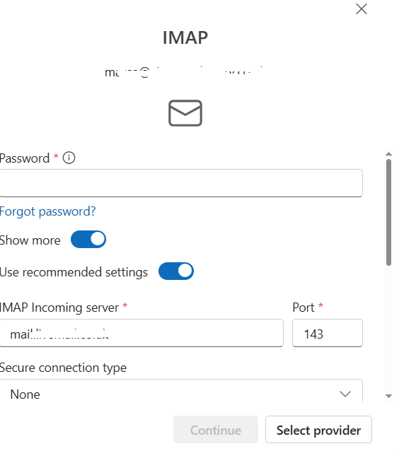 I use New Outlook when will IMAP account functionality be added ...