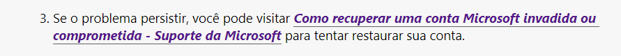 Looping infinito de carregamento na microsoft account. - Microsoft Q&A