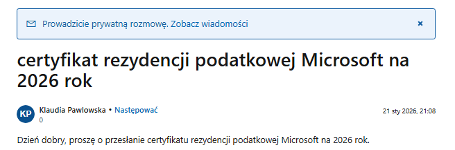 Obraz użytkownika