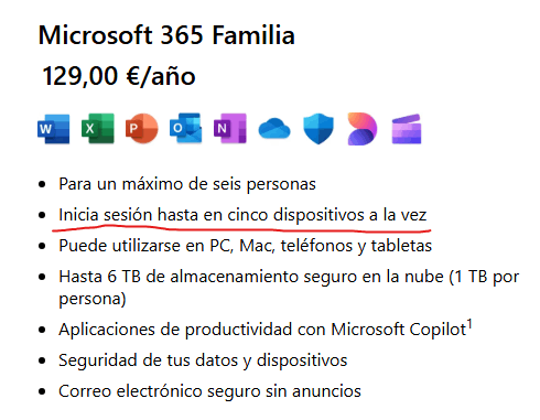 puedo instalar office 365 en dos computadoras de escritorio - Microsoft Q&A