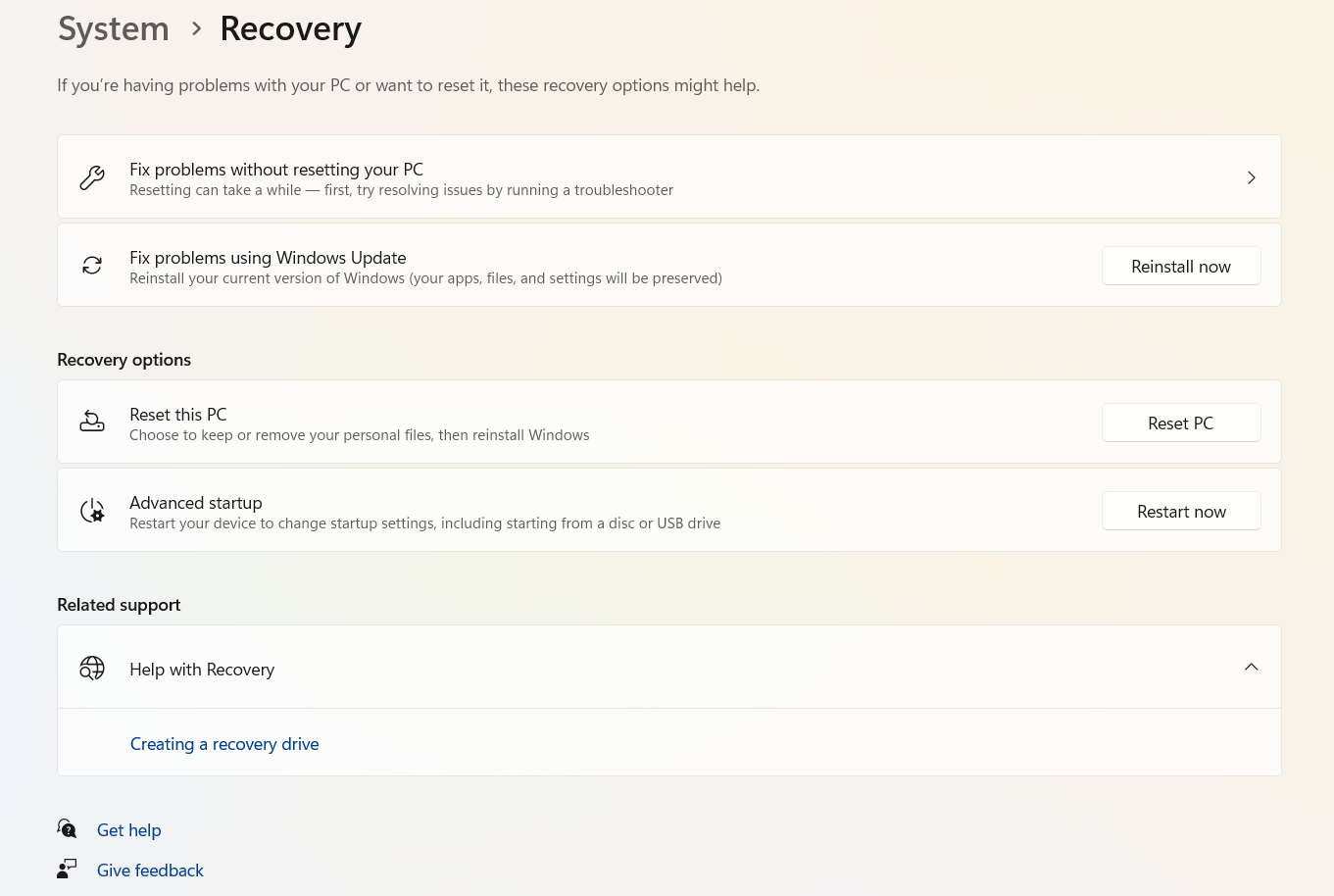 Cannot revert back to Windows 10 - Microsoft Q&A